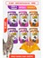 12LI Set 3 Çeşit Proteinli Kedi Konserve Yaş Maması - 415GR x 12 1