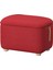 Oskarshamn Saklama Gözlü Puf Tonerud Kırmızı 1