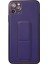 CPT16 iPhone 11 Pro Max Kılıf Coco Deri Standlı Kapak - Mor 1