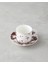 Feline New Bone China 4 Parça 2 Kişilik Kahve Fincan Takımı 100 ml Kahverengi 3