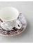 Feline New Bone China 4 Parça 2 Kişilik Kahve Fincan Takımı 100 ml Kahverengi 4