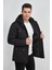 Erkek Spor Kanvas Kapüşonlu Parka 85133 BGL-ST04882 3
