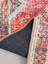 Otantik MDL892 Vintage Baskı Halı Silinebilir Yıkanabilir Salon Antre Mutfak Halı Yolluk 6