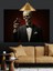 Smokinli Kurukafa Şık Giyimli Dekoratif Kanvas - Mdf Ahşap Tablo 4