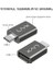 USB 3.1 To Type-C 10GBPS Veri Aktarımı 3A Hızlı Şarj ve Data Aktarımı Çevirici Dönüştürücü Otg Adaptör Space Gray Otgks 4