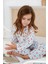 Bambu Kumaş Önden Düğmeli Kız Çocuk Pijama Takımı 3