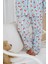 Bambu Kumaş Önden Düğmeli Kız Çocuk Pijama Takımı 5