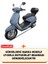 Kral Motor Vega 125 Branda (Arka Çanta Uyumlu) Motosiket Brandası (Gri Renk) Motor Örtüsü Çadır Su Geçirmez Motosiklet Kılıfı Motor Brandası 2