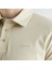 Erkek Bej Slim Fit Logolu Polo 5
