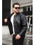 Claassics Men Erkek Oversize Suni Deri Oversize Bomber Ceket - 7443 1