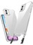 iPhone 11 Kılıf Airbagli Takılabilir Askı Aparatlı Mrsa Snap Silikon Kapak-Şeffaf 1