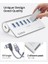 USB C Hub, USB C 3.2 Gen 1 Hub, 7 Port Alüminyum USB Dağıtıcı, 1m USB C Kablosu, 5gbps, USB Dağıtıcı, 5V/3A Güç Kaynağı Tip C Portu, Imac, iMac Pro, Masaüstü Için 3