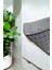 ( 1 Adet ) Şık Tasarım 40*60 cm Gri Renk Banyo Paspası Kaymaz Tabanlı Su Emici Kare 3