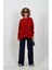Kırmızı Best Bisiklet Yaka Kazak 3