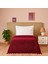 Soft Alora Tek Kişilik Yatak Örtüsü - Kırmızı - 160X230 cm 1