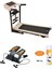 Optirun Xtra M Manuel Eğimli Masajlı Koşu Bandı + STR20 Mini Stepper + Koşu Bandı Silikon Bakım Yağı Sprey 500ML 1