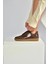 V820104802 Kahverengi Süet Spor Ayakkabı Sneakers 2