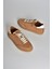 V999061501 Taba Hakiki Deri Nubuk Kadın Spor Ayakkabı Sneakers 8