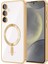 Samsung Galaxy S23 Plus Kılıf Kross Magneticsafe Kapak - Gold 1