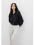 Fermuarlı Siyah Sweatshirt 1S10440-900 4