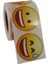 Etiketler , Hazır Al Hızlı Al Emoji Etiketi 9 Farklı Emoji Surat 50MM Çap Ruloda 500 Adet Kendinden Yapışkanlı Rulo Etiket, Pp Opak, Gülen Surat Stickerları 1