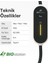 Bıgstation 11KW Taşınabilir Akıllı Ev Ac Şarj Cihazı Wi-Fi Destekli Kablolu 5