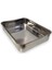 Tepsisi Paslanmaz Çelik Çok Amaçlı Dikdörtgen Büyük Metal Tava Fırın (36,5 x 26,5 x 6,5 Cm, 304 (18/10) Kalite, Bulaşık Makinesinde Yıkanabilir, Gıdaya Uygun, Temizlenebilir) 1