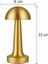 Gold Şarjlı Dokunmatik Masa Lambası - LED Işıklı, 3 Renk Seçeneği, Taşınabilir ve USB Şarjlı, Şık ve Kompakt Tasarım, Yatak Odası, Çalışma Masası, Kafe ve Restoran Kullanımı Için 2