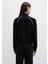 Biye Detaylı Fermuarlı Siyah Sweatshirt 1S10365-900 5