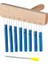 Chimes Perküsyon - 8 Sesli Ahşap Yoga Zili - Dayanıklı Alüminyum Tüp Yapılı Okul Sınıfı ve Ev Içi Kullanım Için Vuruş Çubuğu ile Başlangıç Seviye Müzik Ekipmanı 1
