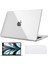 MacBook Air M4 M3 M2 13,6 Inç (2025-2022) A3240 A3113 A2681 ile Uyumlu, Ultra Ince Sert Kapak Koruyucu Kılıf Snap Case + Klavye Kapakları + Ekran Koruyucu Folyo, Şeffaf 1