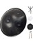 Inç Çelik Handpan Davul D Minor ile 9 Notlar Yumuşak Çanta Standı 2 Çekiç ve Tozsuz Bez Içerir 1