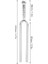 Tuning Fork, Paslanmaz Çelik Netlik Daha Uzun Ses Taşınabilir Standart Gitar Kemanı Için Tuner Tonu Aracı 3