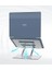 360 Derece Sonsuz Pozisyonda Dönebilen Katlanabilir Metal Alaşımlı Yükseklik ve Açı Ayarlı Kaydırmaz Telefon ve Tablet Standı (Tablet Standı N03) 4