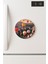 Desenli Temalı Yuvarlak Buzdolabı Magnet – 10X10 cm Kapadokya 1