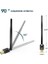 Pc Için USB Wifi Adaptörü, Masaüstü Dongle Gain 6dbi Anten Desteği, Masaüstü Dizüstü Bilgisayar Desteği, Windows 10/8/7/xp/, Mac 10.6-10.11 ile Uyumlu 3