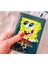 Tüm Ülke Pasaportları ile Uyumlu Şeffaf Pvc Baskılı Cepli Pasaport Kılıfı Kabı - Spongebob 1