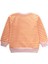Çizgili Triko Sweatshirt 0-4 Yaş Pudra Şeftali 2