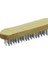 42849 4 Row Wooden Handle Wire Brush 2