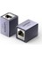 Lan Kablo Uzatma RJ45 Bağlayıcı 10 Gigabit Lan Kablo Bağlayıcı Ethernet Uzatma Ağ Kablosu Bağlayıcı Lan Bağlayıcı Cat7 / Cat6 / CAT5E / Cat5（gri-2 Parça） 1