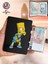 Simpsons Desenli Pürüzsüz Yüzey Deri Pasaport Kılıfı Kabı Tüm Ülke Pasaportlarına Uygun 1