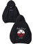 Pink Floyd The Wall Tasarım Baskılı Oversize Siyah Kapüşonlu Sweatshirt 1