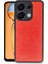 Xiaomi Redmi Note 13 Pro 4g Kılıf Aras Deri Kapak - Kırmızı (K95) 1