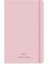 9X14 80 Yaprak Çizgili Ciltli Premier Defter - Pembe 1