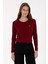 Kadın Bordo Kazak /triko 50313621-VR014 3
