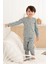 %100 Pamuk Desenli Erkek Çocuk Pijama Takımı 1