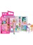 Barbie Portatif Evi Bebek ve Oyun Seti 1