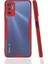 Xiaomi Redmi Note 10 5g Kılıf Mrsa Parfe Kapak-Kırmızı 1