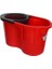 Plastik Temizlik Seti Kova+Mop+Paspas+Sap Kırmızı Renk 3