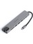 DK-AC-U31X40 USB 3.1 Type-C 8 In1 Ether-Hdmı-Tf Sd Kart Okuyucu- USB 3.0-Usb-C&usb-C Pd Hub 1